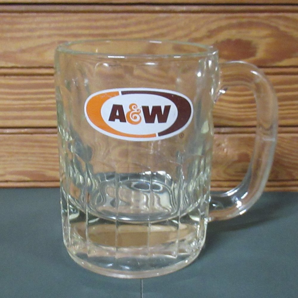 Vtg A&W Baby Size Root Beer Mug 3 1/8"